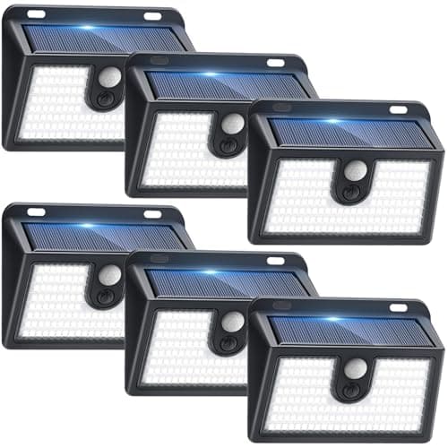Claoner Solar Motion Sensor Outdoor Lights