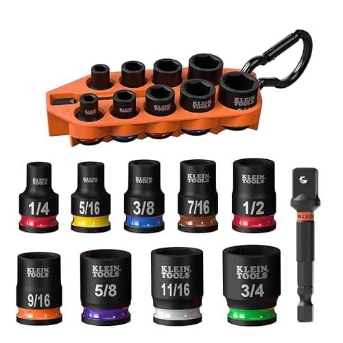 Klein Tools Grab-And-Go Impact Socket Set