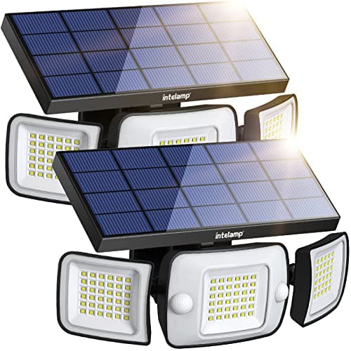Intelamp Solar Flood Light