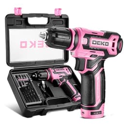 DEKO PRO Pink Cordless Drill