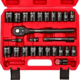 Sedy 1" Drive Socket Wrench Set