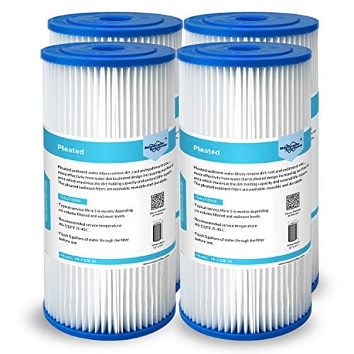 Membrane Solutions 10-inch Pleated Sediment Filter