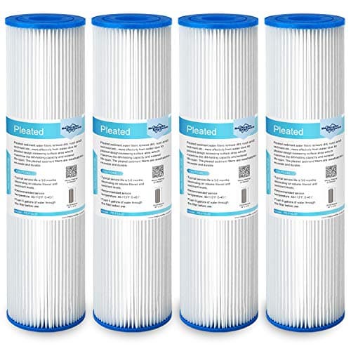 Membrane Solutions 10-inch Pleated Sediment Filter