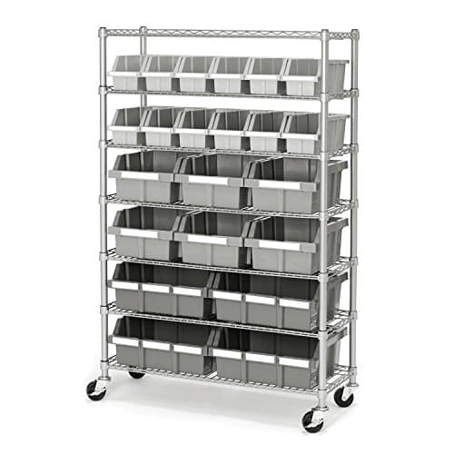 Seville Classics Platinum Rack