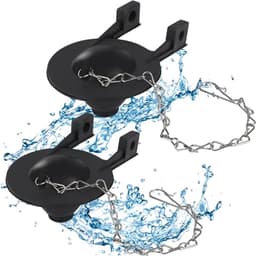 Lydia's Deal 2-inch Toilet Flapper Black
