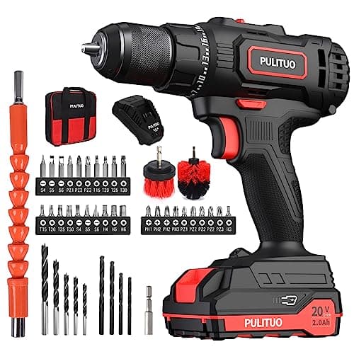 Pulituo 20V Cordless Drill